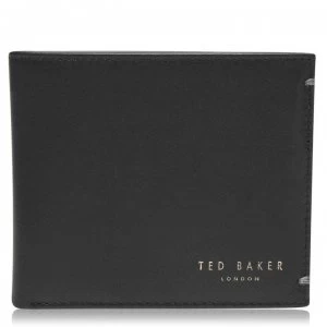 Image of Ted Baker Leather Wallet - BLACK