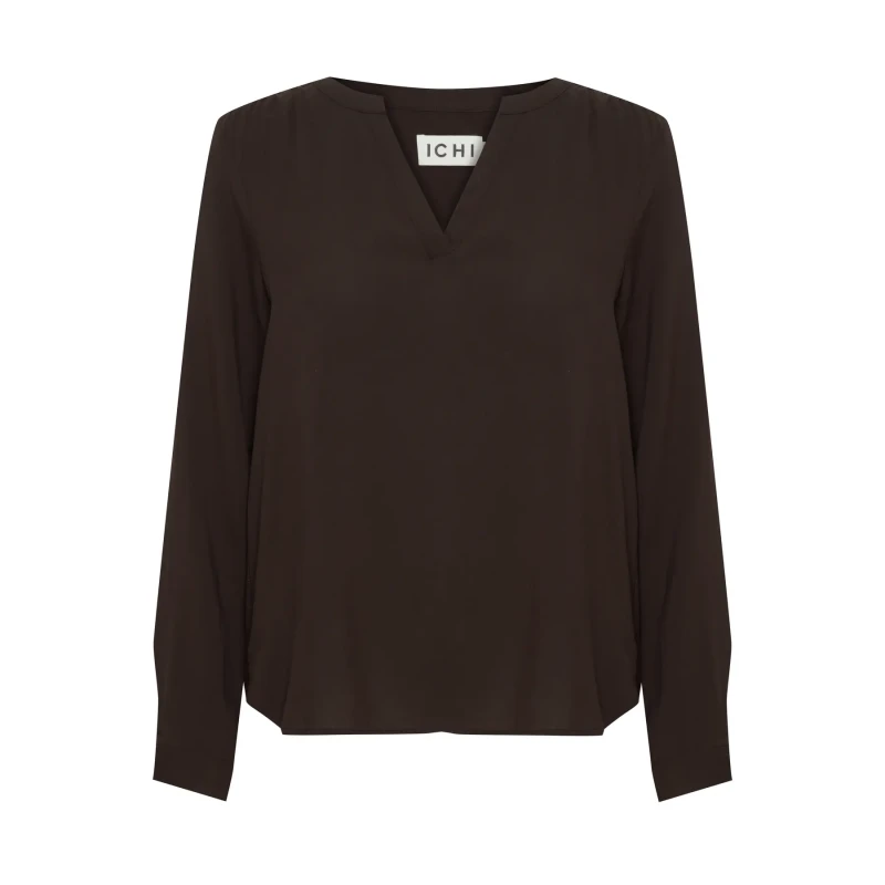 Image of Ichi Long sleeve blouse For Her Ichi Main 2 Noir Female 44