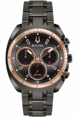 Image of Mens Bulova Sport CURV Chronograph Watch 98A158
