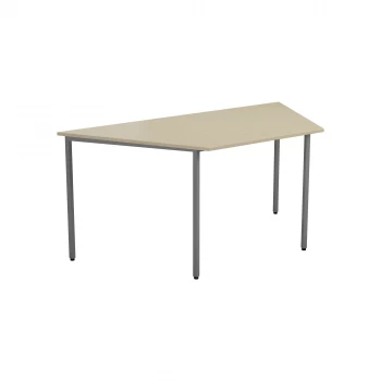 Image of Trapezoidal Multi-purpose Table 18MM Top 1600 X 800 - Maple