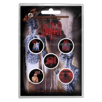 Image of Death - Albums Button Badge Pack