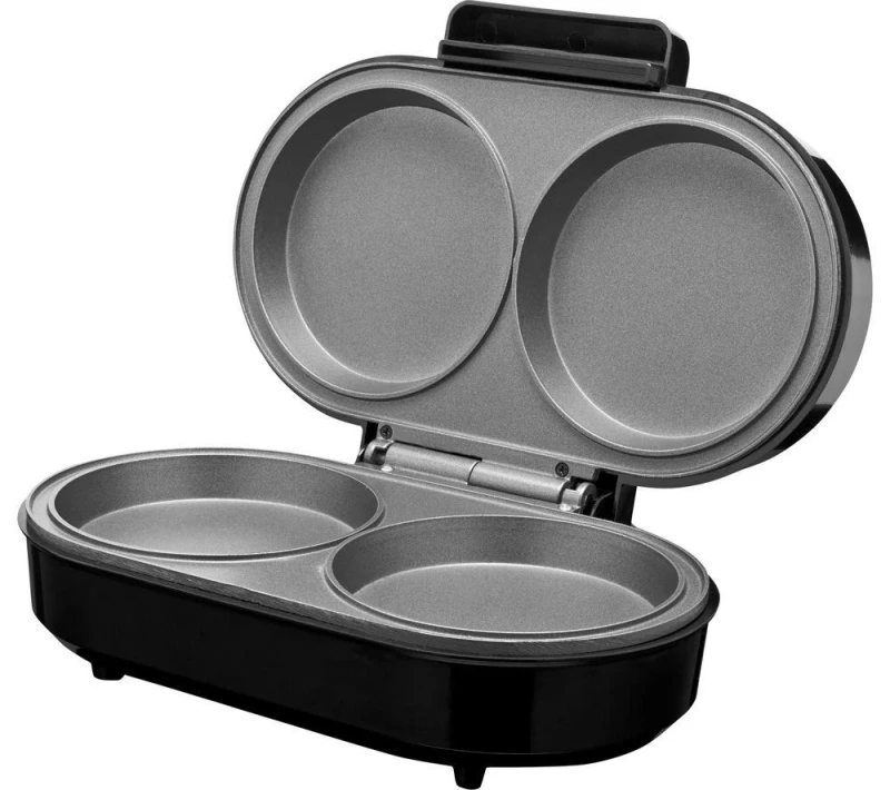 Image of QUEST 35659 Double Omelette Maker - Black 5025301356590