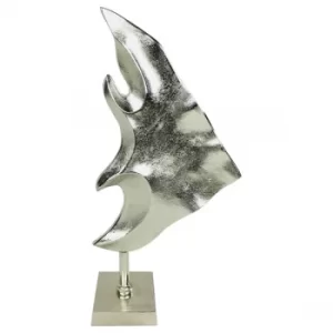 Image of Large Silver Fish Decoration 50cm
