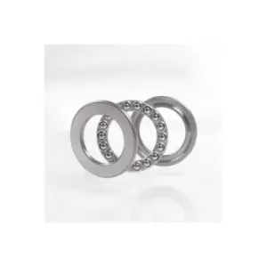 Image of Axial-Rillenkugellager BA4 B.4mm AD 10mm ID 4mm Stand.Walzlagerstahl SKF