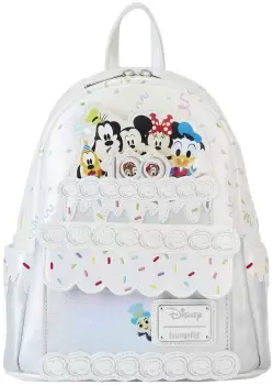 Image of Disney Loungefly - Disney 100 - Celebration Cake Mini backpacks multicolour