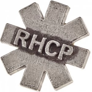 Image of Red Hot Chilli Peppers: RHCP Logo Asterisk Metal Pin Badge