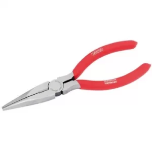 Image of Draper 160mm Long Nose Pliers with PVC Dipped Handles