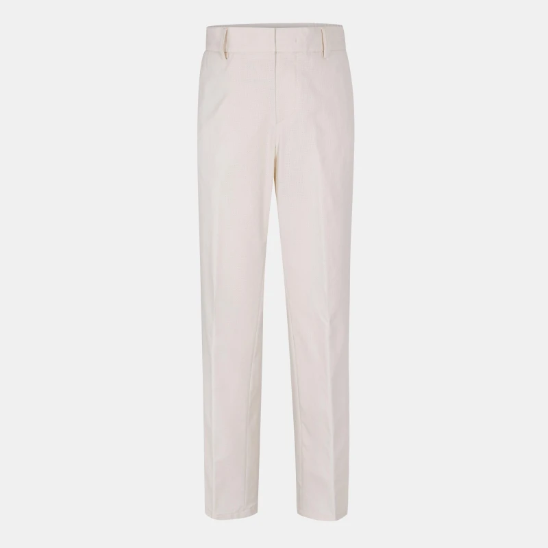 Image of Boss Mens Straight Leg Trousers Open White male 30W R (46)