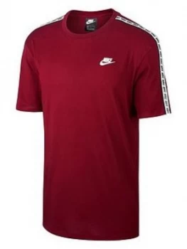 Image of Nike Sportswear Repeat T Shirt Red Size S Men
