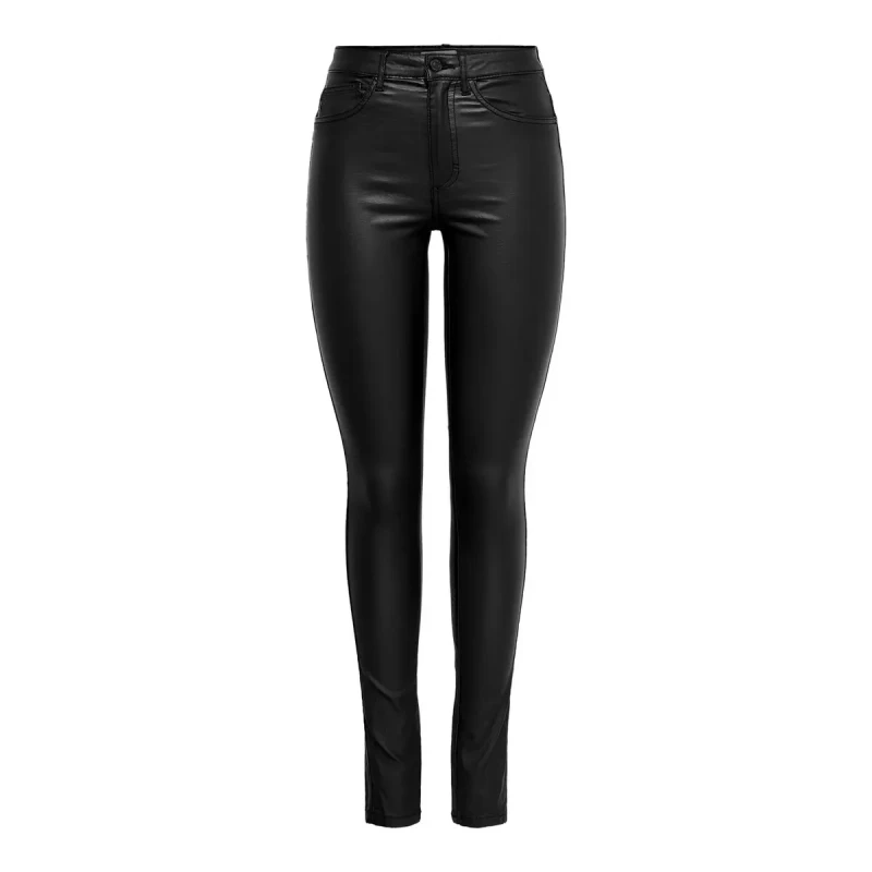 Image of Only Womens trousers Only Royal coated Noir Female Mx30