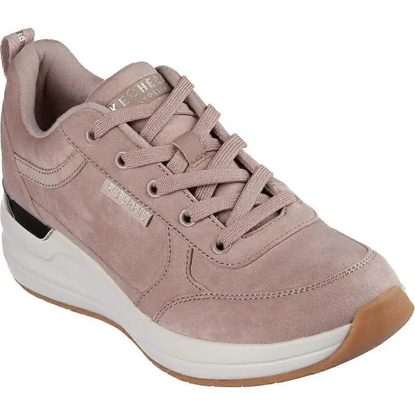 Image of Skechers Womens Billion 2 Prissy N Plush Trainers UK Size 4 (EU 37) Taupe SKE2338-TPE-4