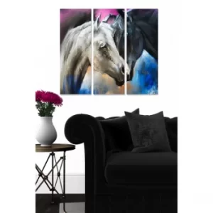 Image of MDF506819251 Multicolor Decorative MDF Painting (3 Pieces)