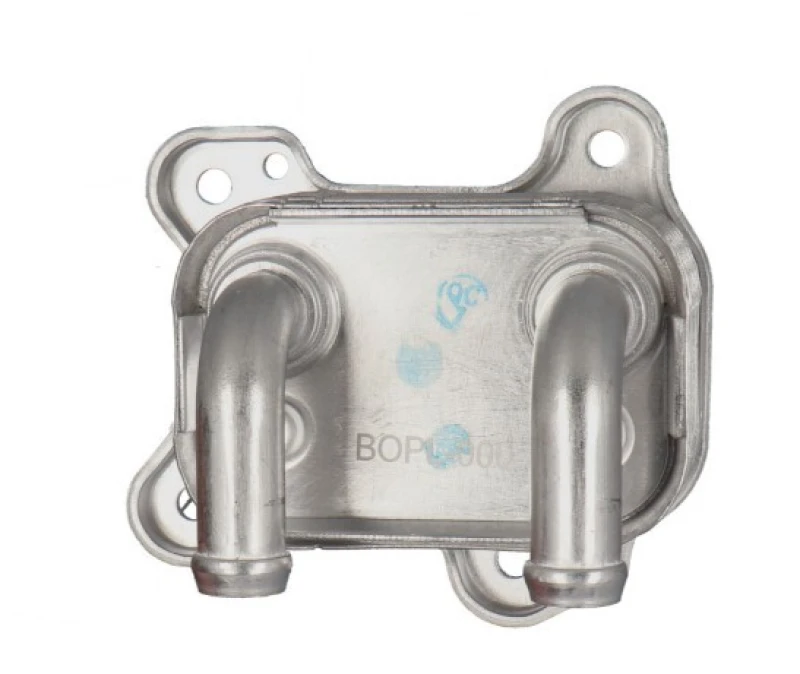 Image of NISSENS 90682 Oil Cooler ** FIRST FIT ** with gaskets/seals, without filter Aluminium Oil Cooler,engine oil (469)