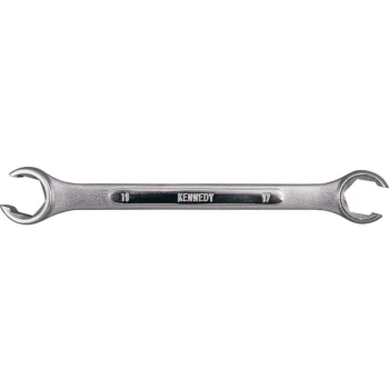 Image of Kennedy - Metric Flare Nut Spanner, Chrome Vanadium Steel, 14MM X 17MM