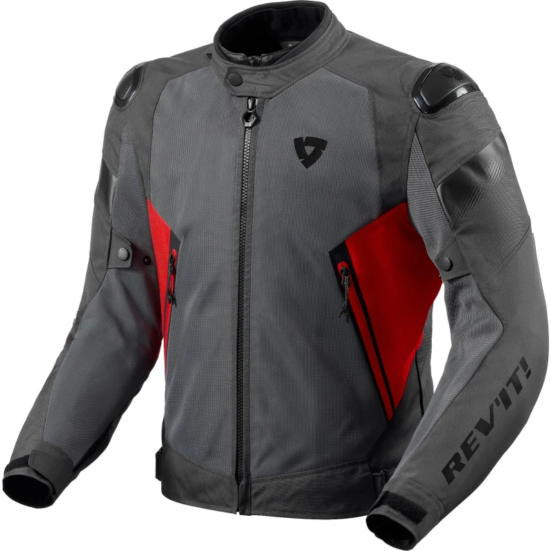 Image of REV'IT! Control Air H2O Jacket Grey Red Size L