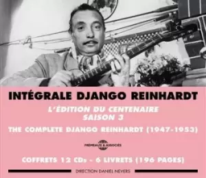 Image of Integrale Django Reinhardt Ledition Du Centenaire Saison 3 by Django Reinhardt CD Album