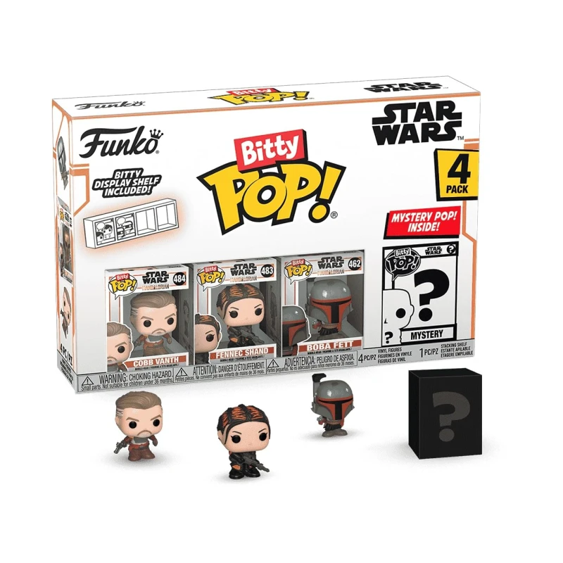 Image of Funko Bitty POP Mandalorian Marshal 4pk