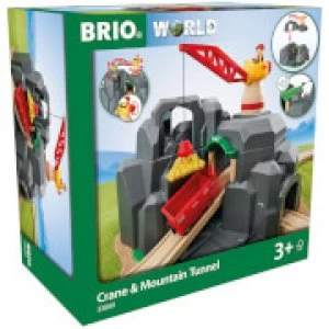 Image of Brio Crane and Mountain Tunnel