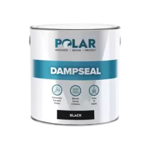 Image of Polar Specialist Coatings Polar DampSeal 2.5 litre Black