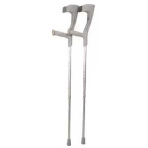 Image of Aidapt Grey Forearm Crutches