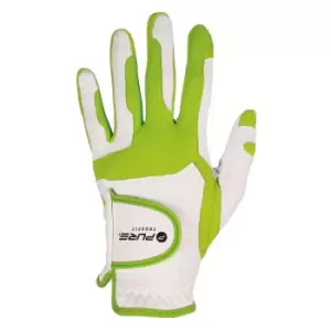 Image of Pure2Improve True Fit Glove One Size MLH White/Lime