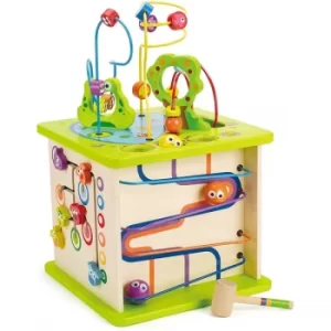 Image of Hape Country Critters wooden Play Cube