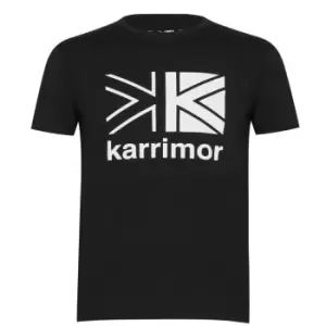 Image of Karrimor Big Logo T Shirt Mens - Black