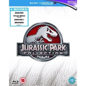 Image of Jurassic Park 4 Movies Collection Box Set - 2015 Bluray Movie