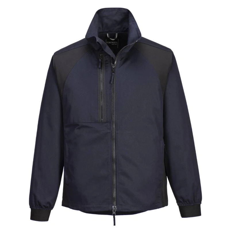 Image of Portwest Mens WX2 Stretch Work Jacket in Dark Navy Size: Small Dark Navy Male S