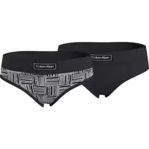 Image of Calvin Klein 2PK Bikini-Heritage - Black