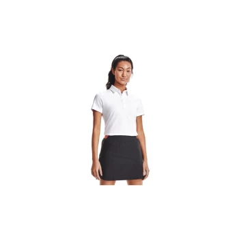 Image of Under Armour Ladies Zinger Short Sleeve Polo - White - S
