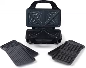 Image of Salter EK2143 Deep Fill Sandwich Waffle Maker Toaster