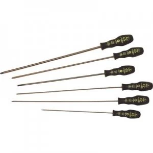 Image of C.K. Workshop Screwdriver set 6 Piece Slot, Phillips, TORX socket