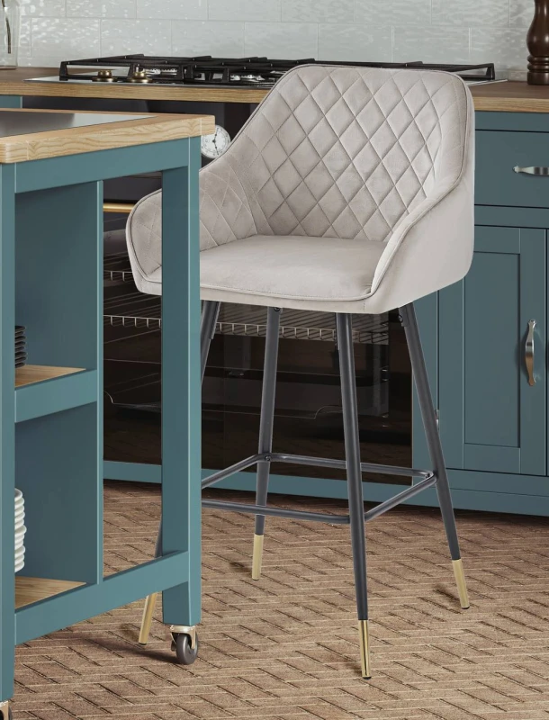 Image of Baumhaus Bar Stool - MINK (Pack of Two) in Light Brown Size: 2 Pack Light Brown Unisex 2 Pack