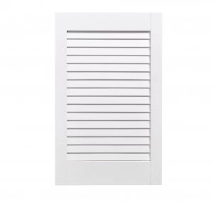 Image of Wickes Internal Closed Louvre Door White Primed 610 x 381mm