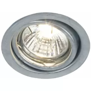 Image of Nordlux Lighting - Nordlux Tip Recessed Spotlight Galvanized, GU10, IP23