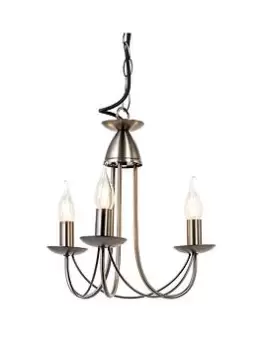 Image of Munro Traditional 3 Light Chandelier
