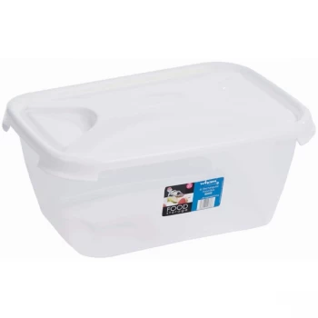 Image of Wham Rectangular Food Storage White 6L