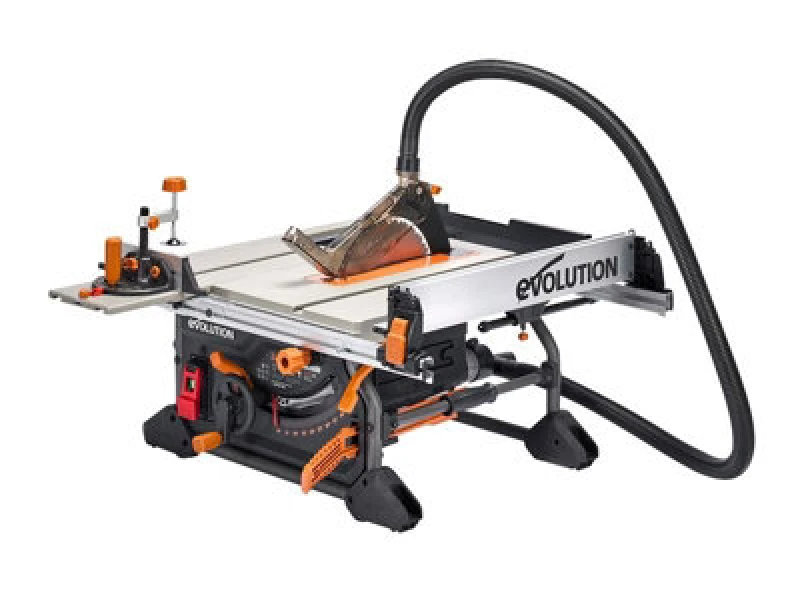 Image of Evolution 119-0011 R255Tbl+ Portable Jobsite Table Saw 1800W 240V Evlr255Tblp