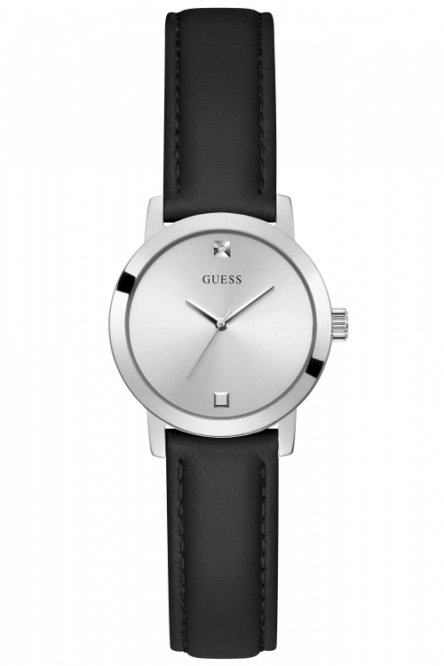 Image of Guess Silver And Black 'Mini Nova' Fashion Watch - GW0246L2