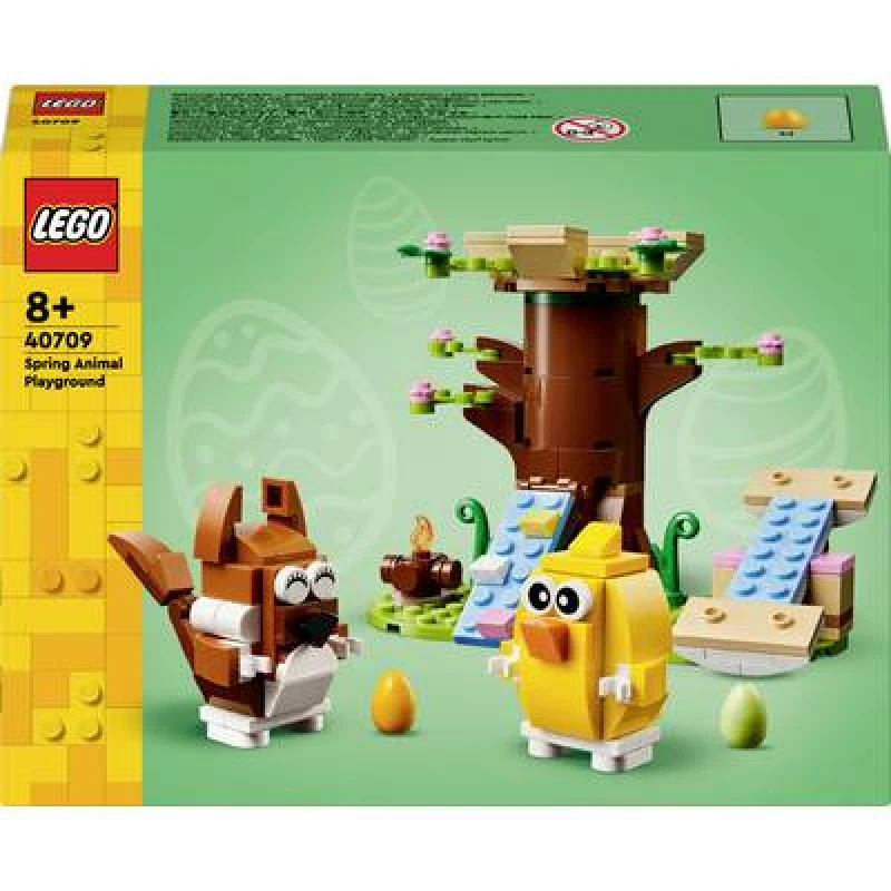 Image of LEGO LEGO Spring Animal Playground Set with Toy Tree-House 40709