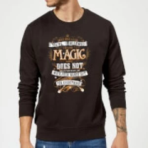Image of Harry Potter Whip Your Wands Out Sweatshirt - Black