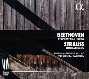 Image of Beethoven Symphony No 3 Eroica/Strauss Metamorphosen by Ludwig van Beethoven CD Album