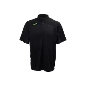 Image of Apache - langley xxl Langley Black Performance Polo Shirt - xxl 47/49in apalangxxl