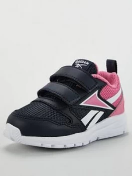 Image of Reebok Almotio Toddler Trainer - Navy/Pink