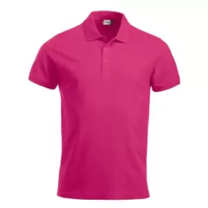 Image of Clique Mens Classic Lincoln Polo Shirt (XL) (Bright Cerise)