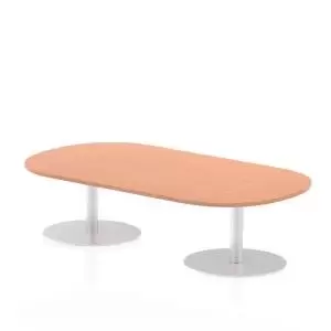 Image of Italia Poseur Boardroom Table 1800 Top 475 High Beech