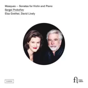 Image of Sergei Prokofiev Masques - Sonatas for Violin and Piano by Sergei Prokofiev CD Album