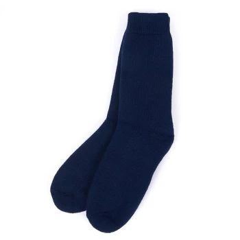 Image of Barbour Wellington Calf Socks - Blue