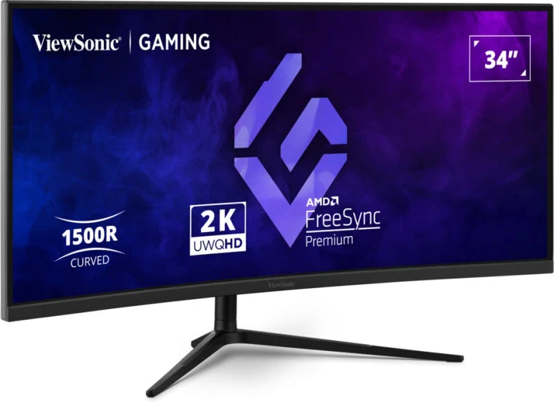 Image of Viewsonic Viewsonic 34" UltraWide QHD 180Hz Curved Gaming Monitor (VX3418C-2K) VX3418C-2K